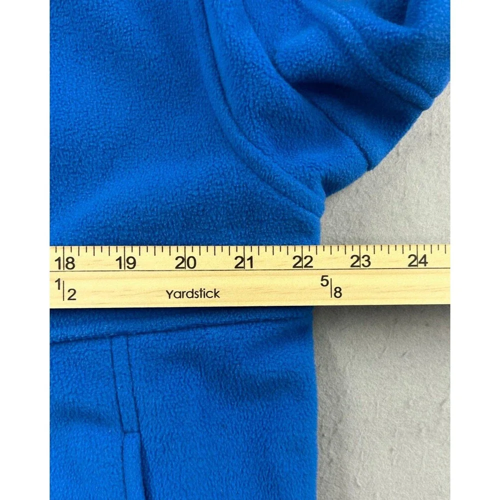 Duluth Trading Men's Shoreman's Fleece Gridlock Jacket Medium Blue
